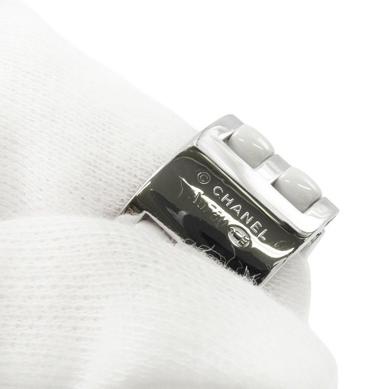 シャネル リング ウルトラ コレクション ダイヤモンド K18WGホワイトゴールド ホワイトセラミック サイズ56 CHANEL 指輪