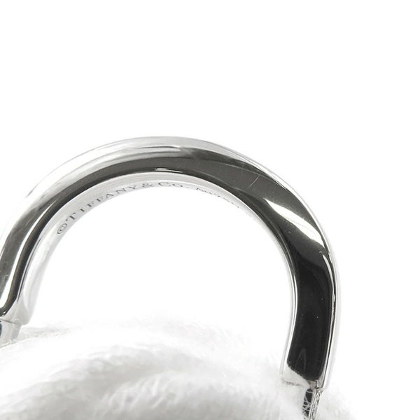 ティファニー リング ロック リング ダイヤモンド 0.13ct K18WGホワイトゴールド サイズ約9号 72345363 Tiffany&Co. 指輪