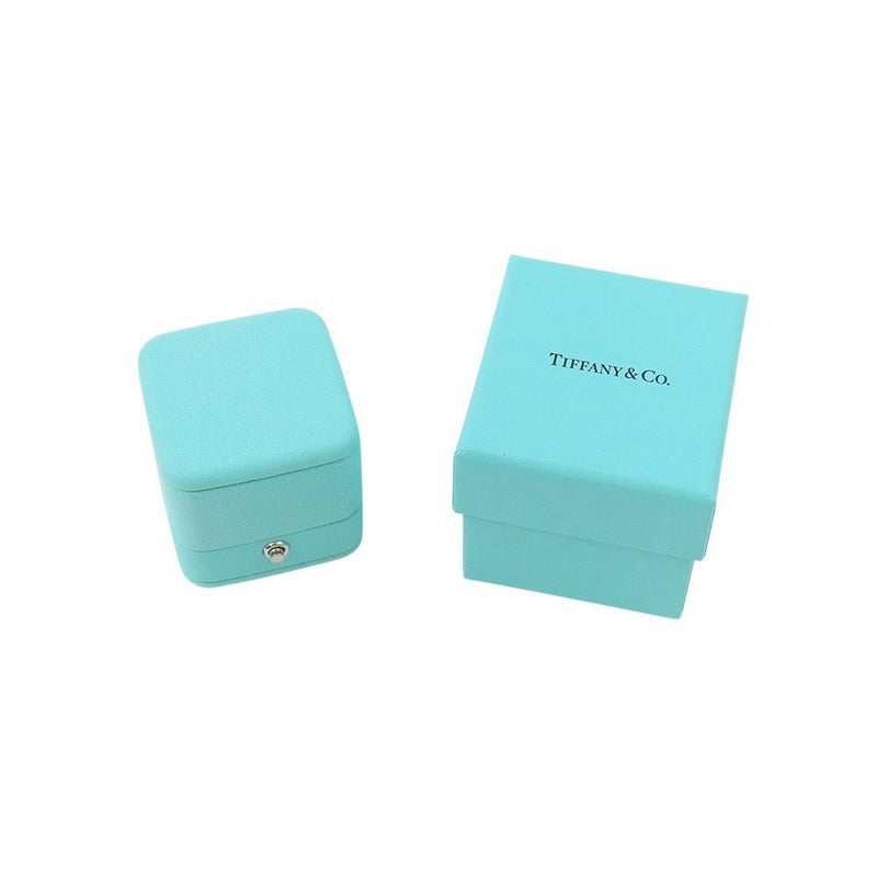 ティファニー リング ロック リング ダイヤモンド 0.13ct K18WGホワイトゴールド サイズ約9号 72345363 Tiffany&Co. 指輪