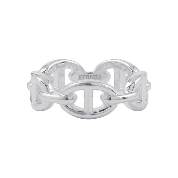 エルメス リング シェーヌダンクル アンシェネPM Enchainee SV925シルバー リングサイズ54 HERMES ジュエリー