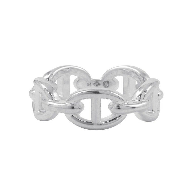 エルメス リング シェーヌダンクル アンシェネPM Enchainee SV925シルバー リングサイズ54 HERMES ジュエリー