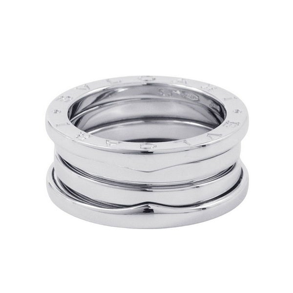 ブルガリ リング ビーゼロワン B-zero1 2バンド K18WGホワイトゴールド リングサイズ53 346583 指輪 ジュエリー