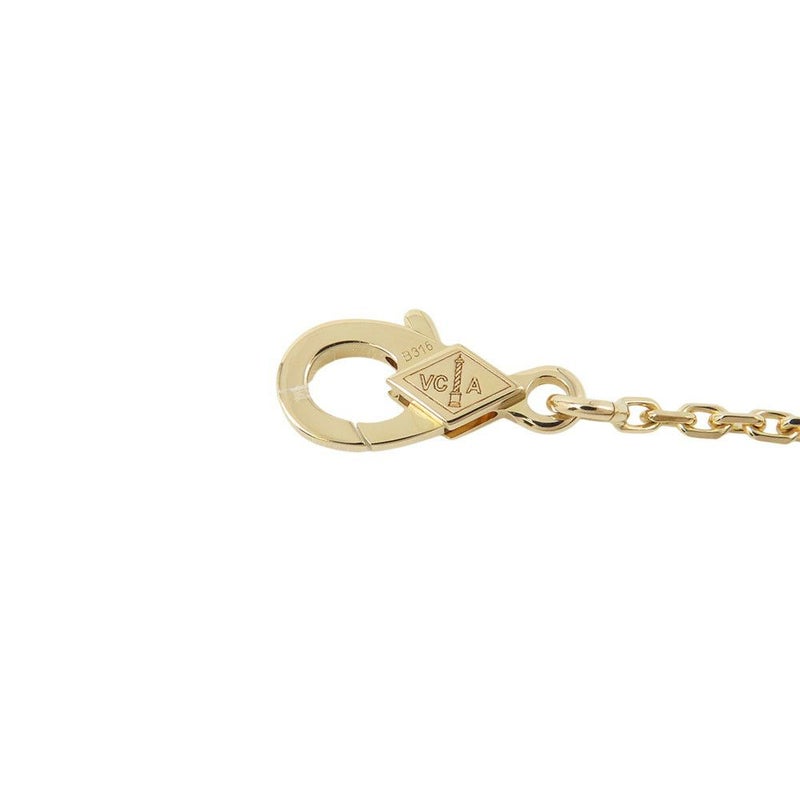 ヴァンクリーフ&アーペル ネックレス ヴィンテージ アルハンブラ ペンダント オニキス K18YGイエローゴールド VCARA45800