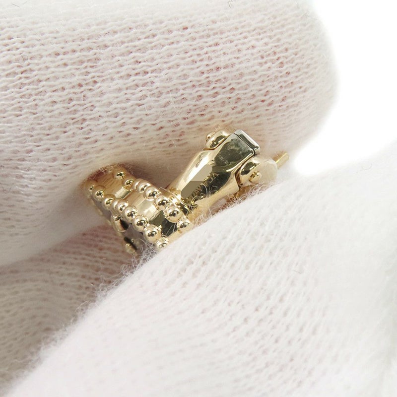 ヴァンクリーフ&アーペル ピアス ヴィンテージ アルハンブラ イヤリング オニキス K18YGイエローゴールド VCARA44200