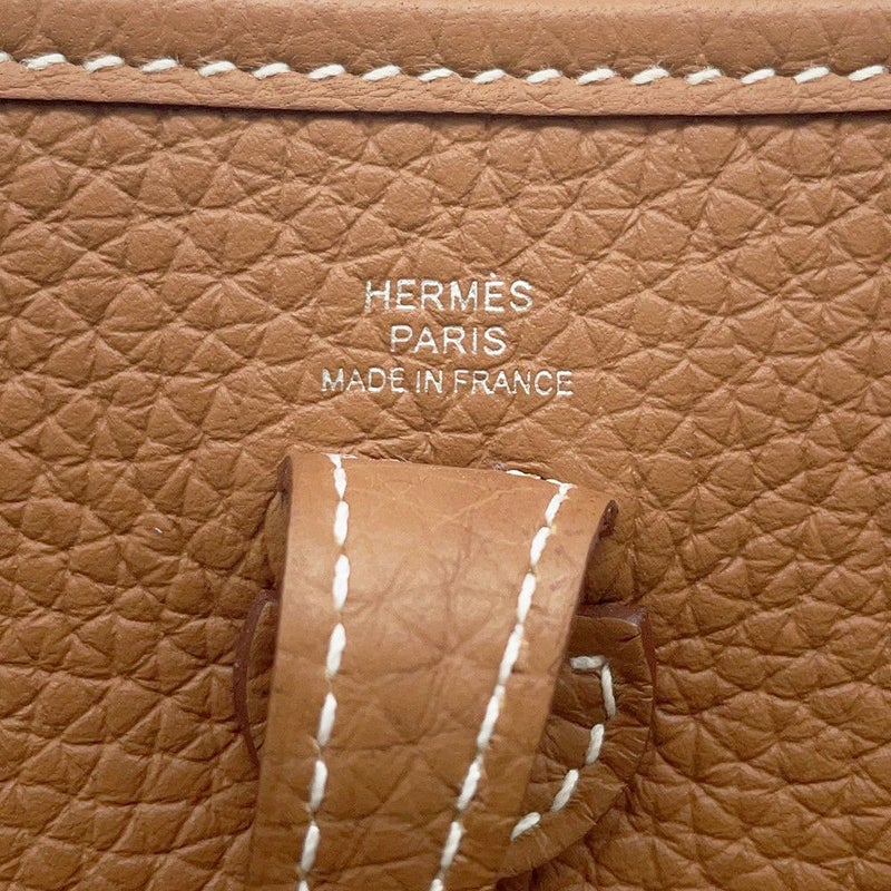 エルメス ショルダーバッグ エブリンTPM 111cm ゴールド/シルバー金具 トリヨンクレマンス K刻印