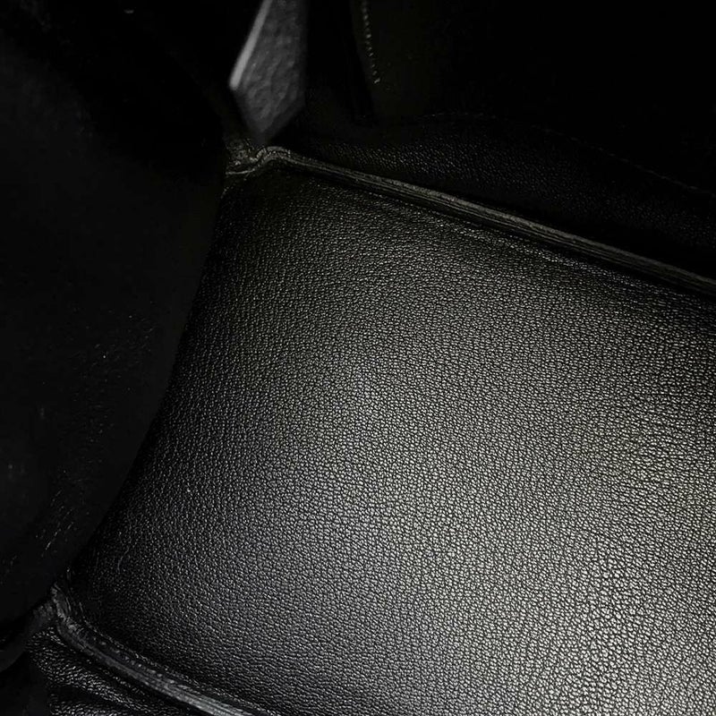 エルメス バーキン30 ブラック/ゴールド金具 トゴ U刻印 HERMES Birkin ハンドバッグ 黒