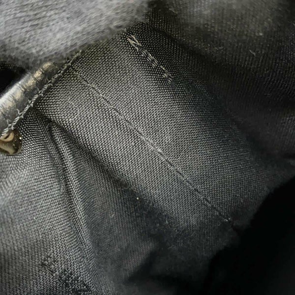 フェンディ ショルダーバッグ モン トレゾール ミニ ラフィア レザー 8BS010 FENDI 2wayハンドバッグ 黒