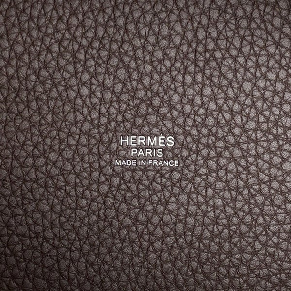 エルメス ハンドバッグ ピコタンロックPM エベンヌ/シルバー金具 トリヨンクレマンス K刻印