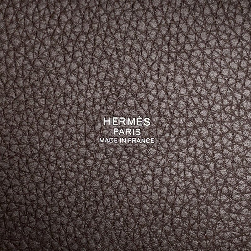 エルメス ハンドバッグ ピコタンロックPM エベンヌ/シルバー金具 トリヨンクレマンス K刻印