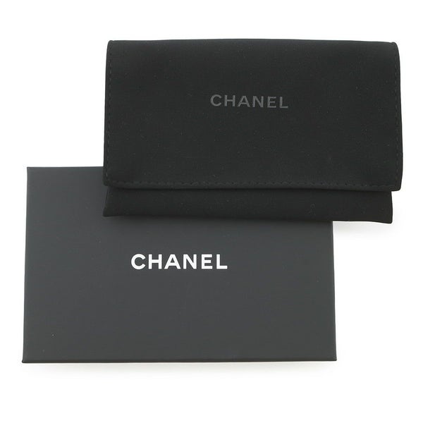 シャネル カードケース クラシック マトラッセ ココマーク キャビアスキン AP0213 CHANEL 定期入れ パスケース 黒