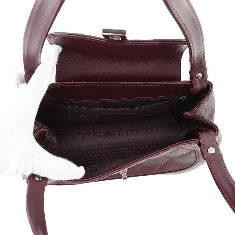 シャネル ハンドバッグ マトラッセ 2.55 レザー CHANEL レディース