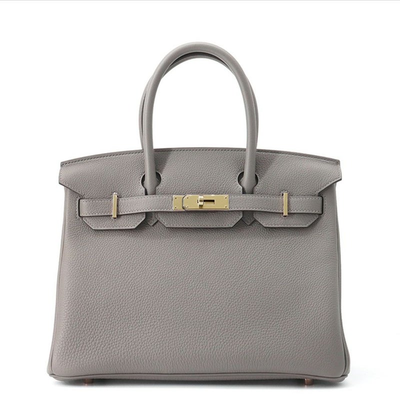 エルメス バーキン30 グリメイヤー/シャンパンゴールド金具 トゴ K刻印 HERMES Birkin ハンドバッグ