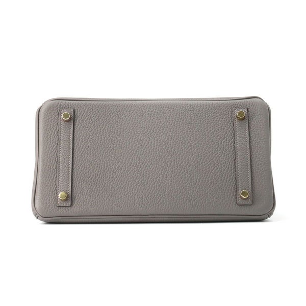 エルメス バーキン30 グリメイヤー/シャンパンゴールド金具 トゴ K刻印 HERMES Birkin ハンドバッグ