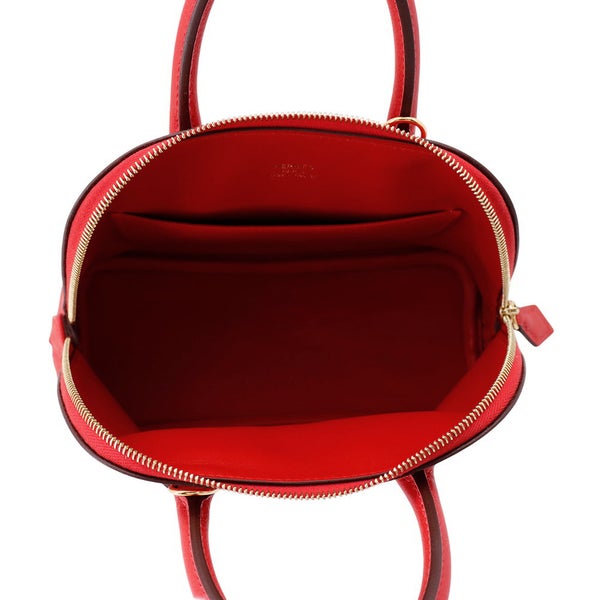 エルメス ボリード1923 ミニ ルージュラデュー/ゴールド金具 エバーカラー K刻印 2wayショルダー
