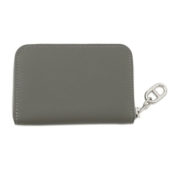 エルメス カードケース ジップ アン ゴー グリメイヤー/シルバー金具 エバーカラー K刻印 HERMES 定期入れ