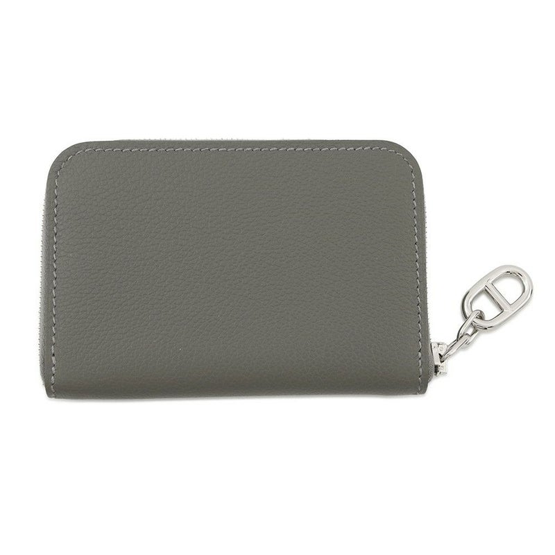 エルメス カードケース ジップ アン ゴー グリメイヤー/シルバー金具 エバーカラー K刻印 HERMES 定期入れ