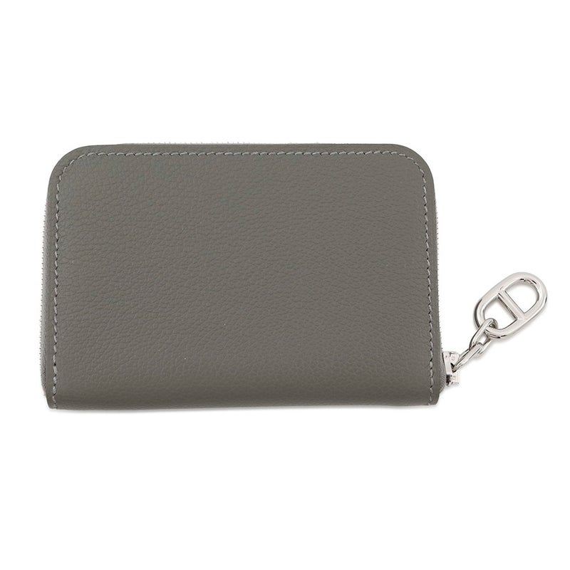 エルメス カードケース ジップ アン ゴー グリメイヤー/シルバー金具 エバーカラー K刻印 HERMES 定期入れ