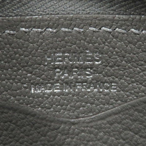 エルメス カードケース ジップ アン ゴー グリメイヤー/シルバー金具 エバーカラー K刻印 HERMES 定期入れ