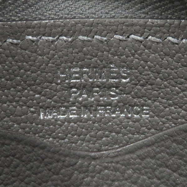 エルメス カードケース ジップ アン ゴー グリメイヤー/シルバー金具 エバーカラー K刻印 HERMES 定期入れ