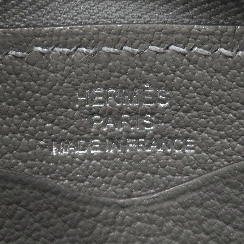 エルメス カードケース ジップ アン ゴー グリメイヤー/シルバー金具 エバーカラー K刻印 HERMES 定期入れ
