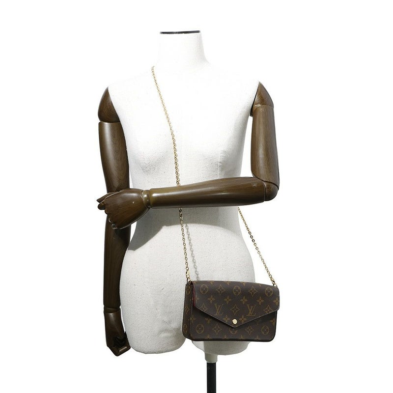 ルイヴィトン チェーンウォレット モノグラム ポシェット・フェリシー M61276 LOUIS VUITTON 財布 クラッチバッグ ショルダーバッグ