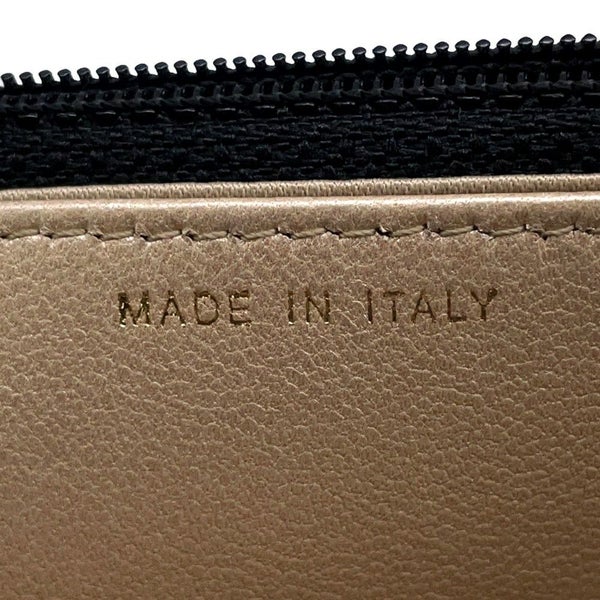 シャネル チェーンウォレット カメリア ココマーク ラムスキン A47421 CHANEL 財布 黒