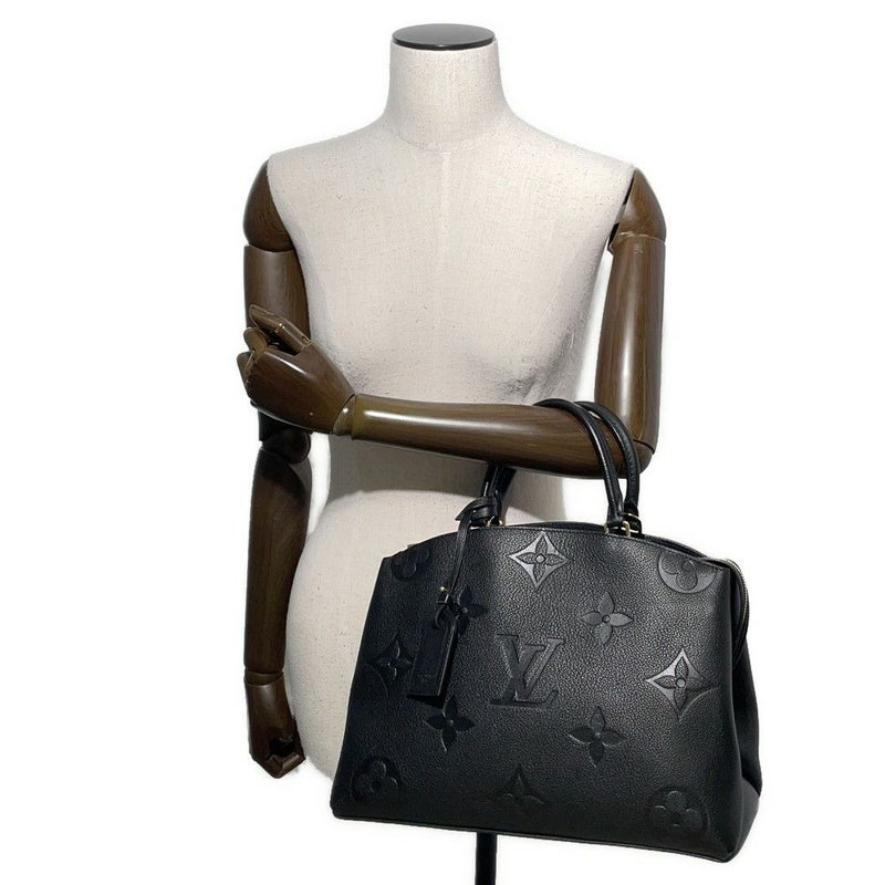 ルイヴィトン ハンドバッグ モノグラム・アンプラント グラン・パレMM M45811 2way 黒 ブラック