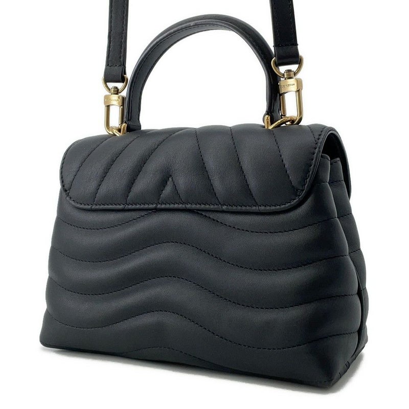 ルイヴィトン ハンドバッグ レザー ホールドミー M21720 LOUIS VUITTON 2wayショルダーバッグ ブラック 黒