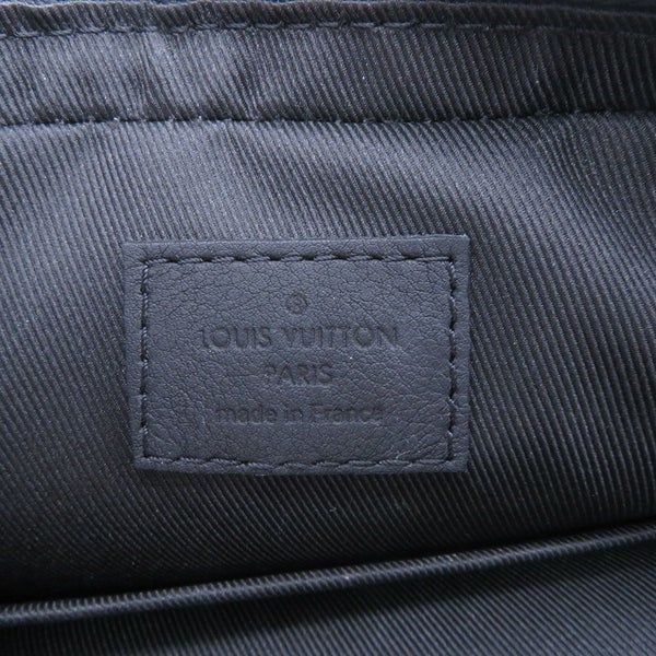 ルイヴィトン ショルダーバッグ モノグラム・シャドウ トリオ メッセンジャー M46602 LOUIS VUITTON ブラック 黒