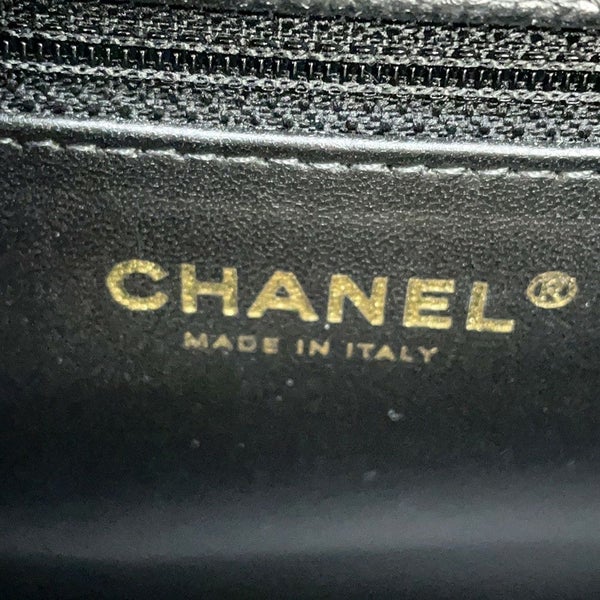 シャネル チェーンショルダーバッグ ココマーク マトラッセ ハート型ココボール キャビアスキン AS3921 CHANEL 黒