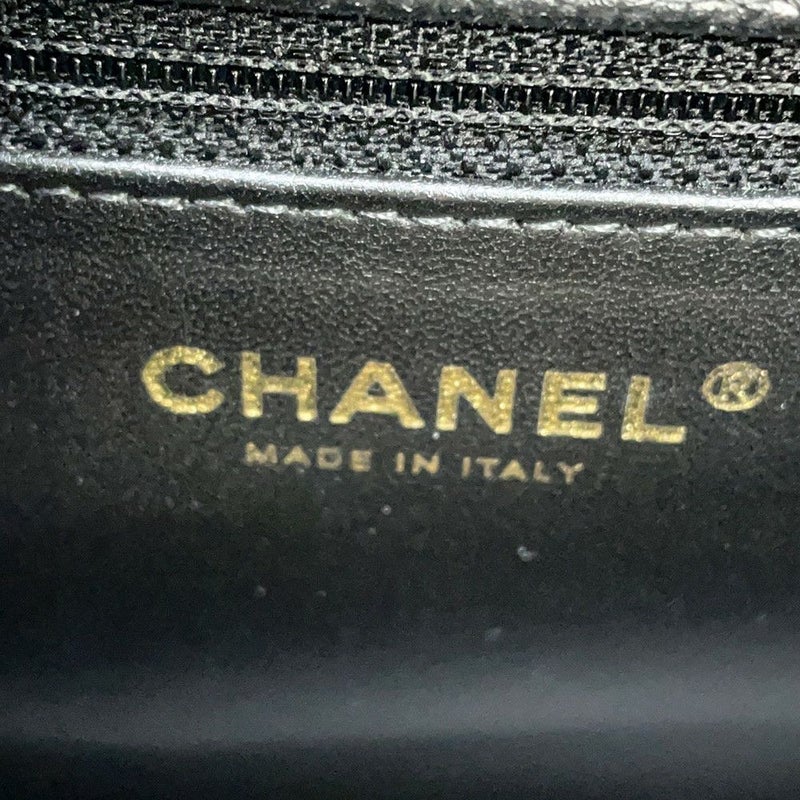 シャネル チェーンショルダーバッグ ココマーク マトラッセ ハート型ココボール キャビアスキン AS3921 CHANEL 黒