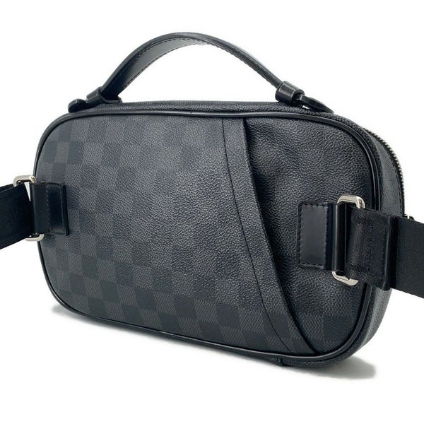 ルイヴィトン ボディバッグ ダミエ・グラフィット アンブレール N41289 LOUIS VUITTON メンズ 黒 ブラック