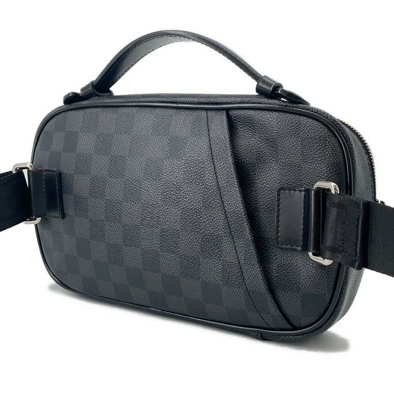 ルイヴィトン ボディバッグ ダミエ・グラフィット アンブレール N41289 LOUIS VUITTON メンズ 黒 ブラック