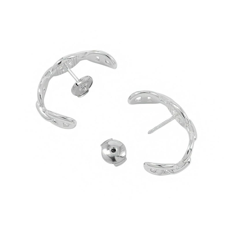 エルメス ピアス シェーヌダンクル アンシェネ Enchainee Earrings Chaine dAncre SV925シルバー HERMES スタッド