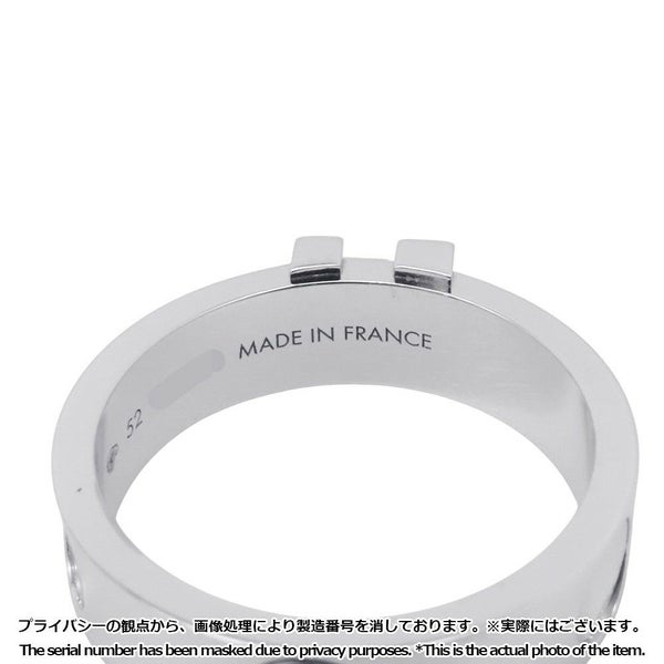 ルイヴィトン リング アンプラント LV サイズ52 K18WGホワイトゴールド Q9K97F LOUIS VUITTON 指輪