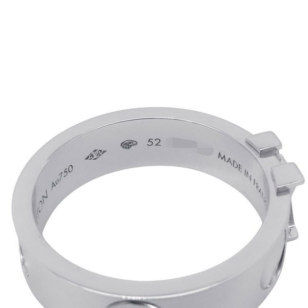 ルイヴィトン リング アンプラント LV サイズ52 K18WGホワイトゴールド Q9K97F LOUIS VUITTON 指輪