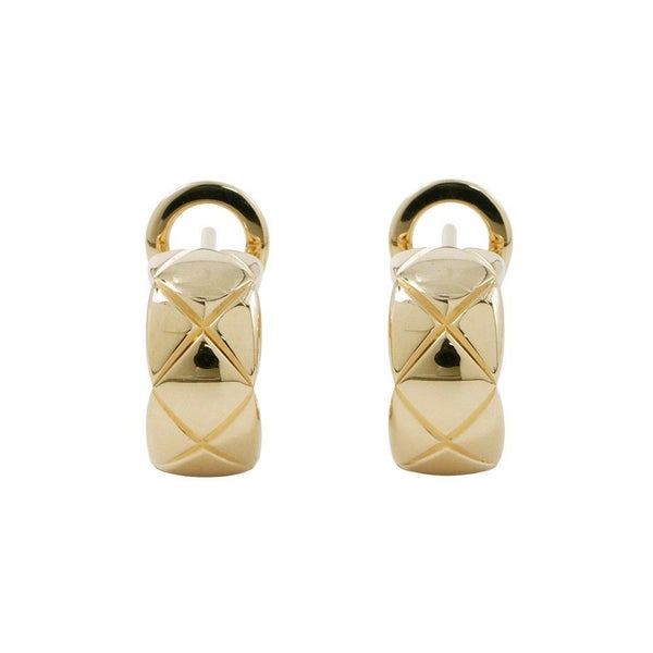 シャネル ピアス ココ クラッシュ コレクション イヤリング K18YGイエローゴールド J11134 CHANEL ジュエリー
