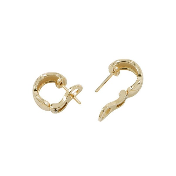 シャネル ピアス ココ クラッシュ コレクション イヤリング K18YGイエローゴールド J11134 CHANEL ジュエリー