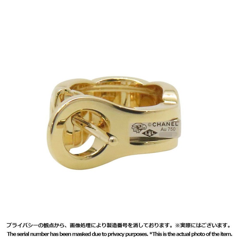 シャネル ピアス ココ クラッシュ コレクション イヤリング K18YGイエローゴールド J11134 CHANEL ジュエリー