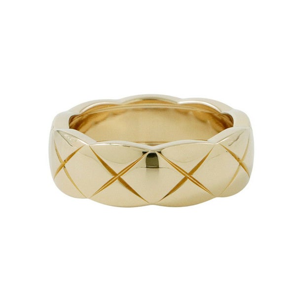 シャネル リング ココクラッシュ ミディアム K18YGイエローゴールド リングサイズ51 J10571 CHANEL 指輪