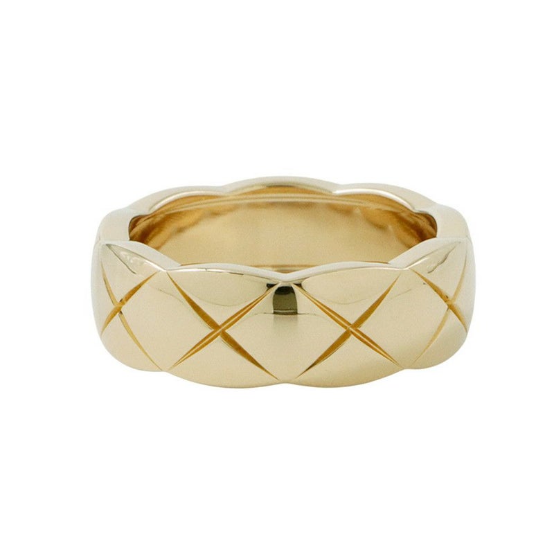 シャネル リング ココクラッシュ ミディアム K18YGイエローゴールド リングサイズ51 J10571 CHANEL 指輪