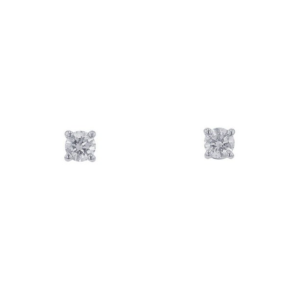 ティファニー ピアス ソリティア ダイヤモンド スタッド ピアス ダイヤ 計約0.2ct Pt950プラチナ Tiffany&Co.