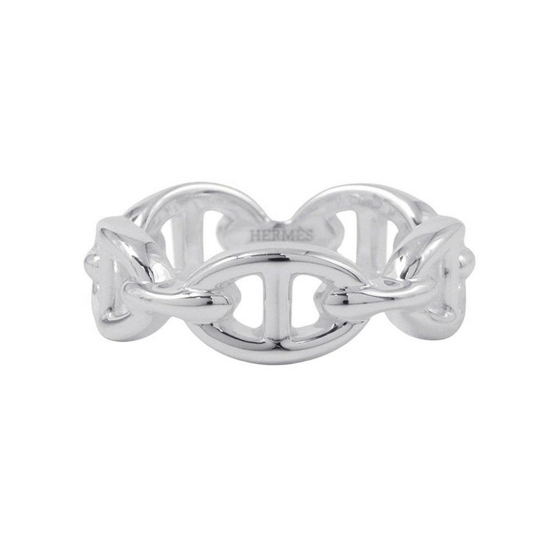 エルメス リング シェーヌダンクル アンシェネPM Enchainee SV925シルバー リングサイズ54 HERMES ジュエリー