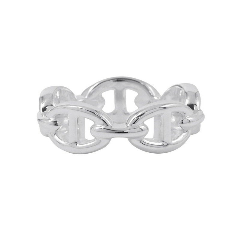 エルメス リング シェーヌダンクル アンシェネPM Enchainee SV925シルバー リングサイズ54 HERMES ジュエリー