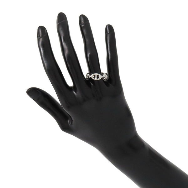 エルメス リング シェーヌダンクル アンシェネPM Enchainee SV925シルバー リングサイズ54 HERMES ジュエリー