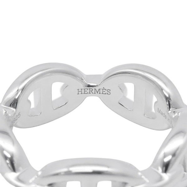 エルメス リング シェーヌダンクル アンシェネPM Enchainee SV925シルバー リングサイズ54 HERMES ジュエリー