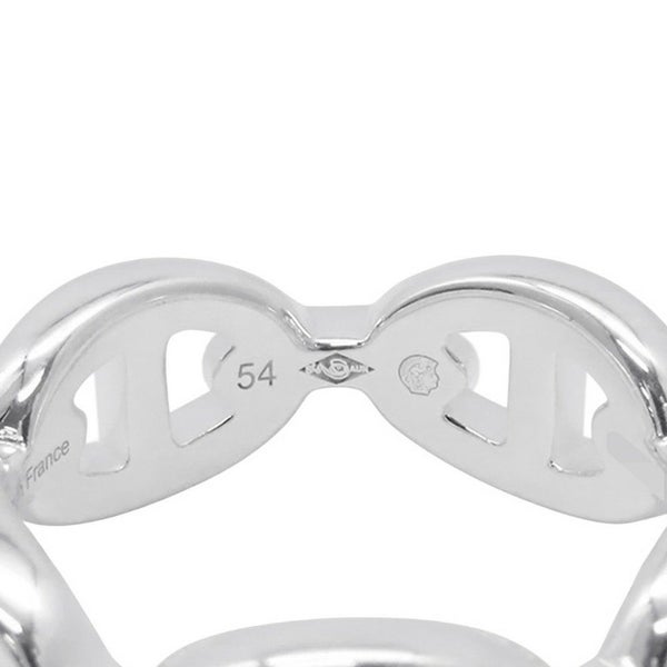 エルメス リング シェーヌダンクル アンシェネPM Enchainee SV925シルバー リングサイズ54 HERMES ジュエリー