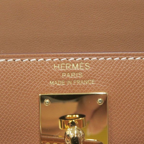 エルメス クラッチバッグ ケリーエラン ゴールド/ゴールド金具 ヴォーマダム B刻印 2wayショルダー