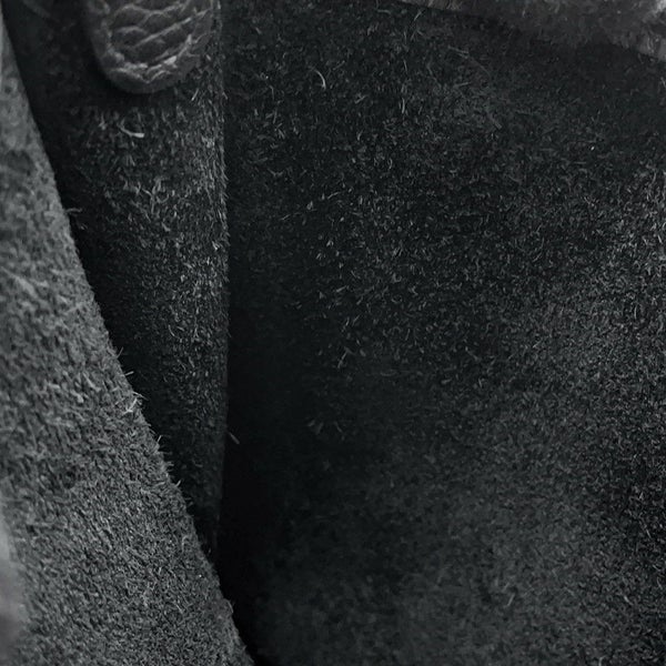 エルメス ショルダーバッグ エブリンTPM 111cm ブラック/シルバー金具 トリヨンクレマンス K刻印 黒