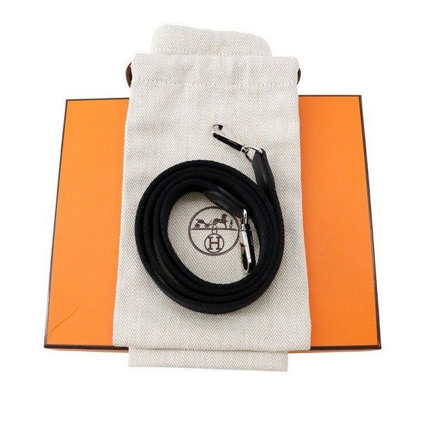 エルメス ショルダーバッグ エブリンTPM 111cm ブラック/シルバー金具 トリヨンクレマンス K刻印 黒